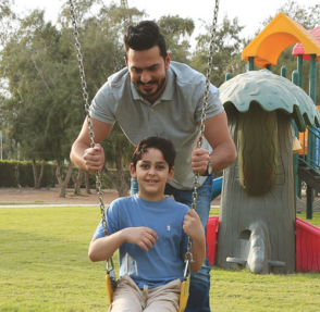 Children play areas