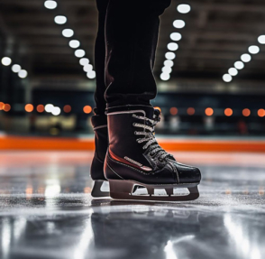 Ice skating